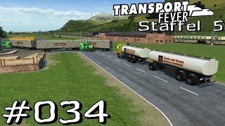 Transport Fever S5 34  Umschlagbahnhof in Betrieb Gameplay German Deutsch [upl. by Kcirttap882]