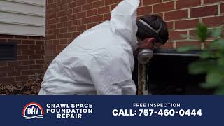 Crawl Space Repair  Comprehensive Crawlspace Repair Encapsulation Home Protection [upl. by Ahsinotna]