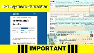 IRS How to Fix Misapplied Estimated Tax Payment Year Direct Pay Correction Guide [upl. by Sualokin]