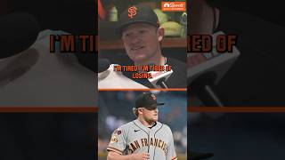 Logan Webb is “tired” of the Giants’ losing isn’t concerned with the Cy Young Talk 😤  NBCSBA [upl. by Nagirrek943]