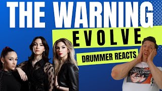 THE WARNING  EVOLVE VMA  DRUMMER REACTS [upl. by Eilah]