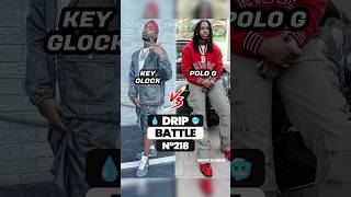 KEY GLOCK OR POLO G 🥶 DRIP BATTLE 💧 keyglock polog [upl. by Etteval]