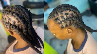 Easy men dreadlocks styles 2024subscribelocsbeautifullocssimple dreadstylesnaturalhairusanice [upl. by Moe]