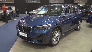 BMW X1 xDrive25e Phytonic Blue Metallic Car 2022 Exterior and Interior [upl. by Vallonia]