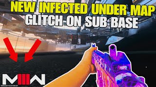 Modern Warfare 3 Glitches New Infected Under Map Glitch on SUB BASE Mw3 Glitch Infected Spots [upl. by Diraj]