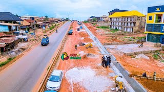 Upgrading Santasi Brofoyedu Kotwi To Anwiankwanta Road With Dual Lanes [upl. by Janka]