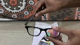 Lenskart review  Lenskart blue cut lenses eyeglasses unboxing Lenskart gold membership benefits [upl. by Patrich]