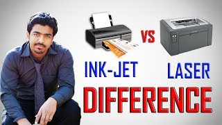 Difference Between Inkjet and Laser Printers  Inkjet vs Laser Printers  HindiUrdu [upl. by Borchers299]