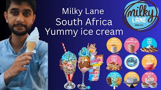 Milky Lane ice cream  Milky Lane South Africa ice cream  Yummy Milky Lane ice cream [upl. by Erapsag]