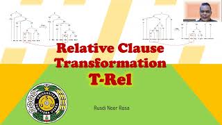 Sentence analysis using a tree diagram  Relative clause transformation [upl. by Strickler661]