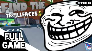 Find The Trollfaces Rememed Walkthrough  FULL GAME  All 240 Trollfaces [upl. by Enerol]