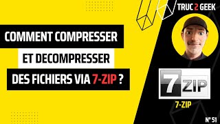 💛 quotComment compresser et décompresser des fichiers via 7zip quot 🗜️📂 [upl. by Hawger577]