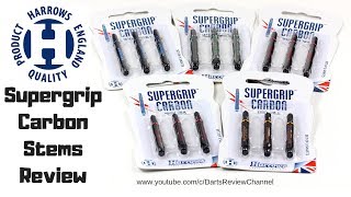 Harrows Supergrip Carbon Shafts Review [upl. by Frangos]