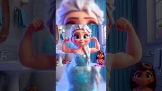 Elsa In Gymnastics Class disney princess elsa [upl. by Farika]