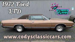 1972 Ford LTD Sport Coupe  429cid V8  Auto  Dual Exhaust  Newer WheelsTires  Reliable Driver [upl. by Horatio]