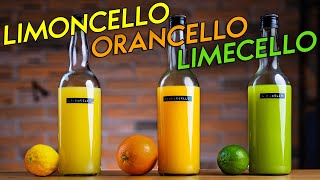 Never Buy LIMONCELLO Again  Try These 3 Homemade Versions [upl. by Nallad]