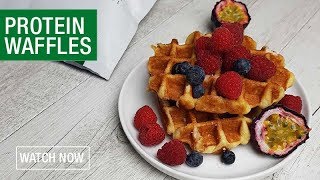 Healthy Protein Waffles [upl. by Riay]