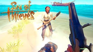 DE BEDSTE PIRATER  Sea of Thieves Dansk Ep 1 feat Den Mandige Elg [upl. by Arbas]