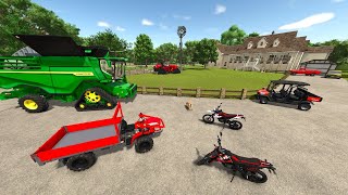 Hudson is the Richest Farmer in Town  Farming Simulator 25 [upl. by Bogoch]