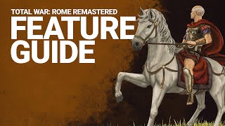 Total War ROME REMASTERED  New Player Guide [upl. by Baynebridge]