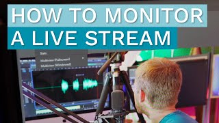 How to Monitor a Live Stream  Using a Blackmagic SmartView Duo as Confidence Monitors [upl. by Rettig]