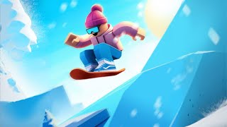 Roblox Snowboard Obby World 3 like roblox robloxedit subscribe kids 2024 [upl. by Nashoma]