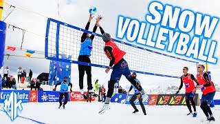 FIVB SNOW Volleyball Final USA vs RUSSIA  Kronplatz 2019 [upl. by Thatcher769]