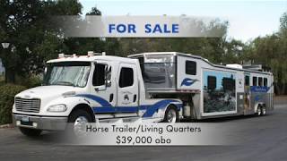 Horse Trailer with Living Quarters [upl. by Noslen]