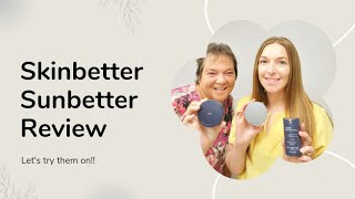 🧴Skinbetter sunbetter sunscreen review All mineral We show you how they look☀️ [upl. by Pardner]