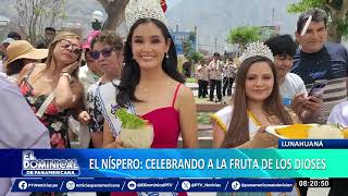 Festival del Níspero cientos de turistas llegaron a Lunahuaná para disfrutar de esta celebración [upl. by Talich165]