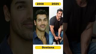 🤷 Dostana Movie 2008 Cast then amp Now😏shorts [upl. by Atinnek]