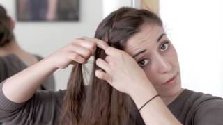 Aveda HowTo  Create Your Own French Braid [upl. by Reade]