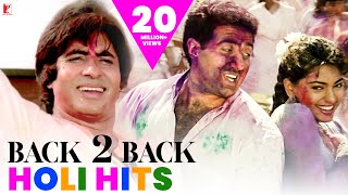 Holi Songs  Back To Back Holi Hits  Best Bollywood Holi Songs  होली गीत  Holi Ke Superhit Gaane [upl. by Meng567]