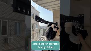 Convenient clothes rail tool  link in bio🥇kitchentips kitchenhacks [upl. by Larson]