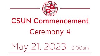 2023 CSUN Commencement College of Humanities and College of Health amp Human Development I [upl. by Ahsemad259]