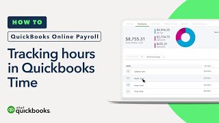 How to track hours w QuickBooks Time in QuickBooks Online Payroll [upl. by Dougal]