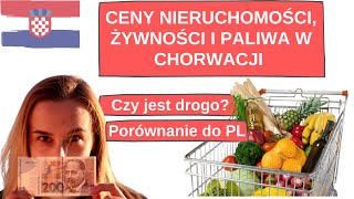 CENY W CHORWACJI  jaki jest koszt życia w porównaniu do Polski❓ [upl. by Bowden]