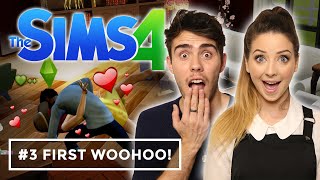 WooHoo For The First Time  Zalfie Sims 4 3 [upl. by Giamo]