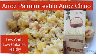 Palmini Rice Estilo Arroz Chino lowcarb keto lowcalorie [upl. by Lind]