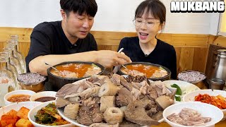 비가 오면 소주가 가장 생각나는 그곳🥃 최고의 순댓국과 머릿고기 맛집 먹방🤤The best sundaeguk amp various pork and soju mukbang [upl. by Sayers962]