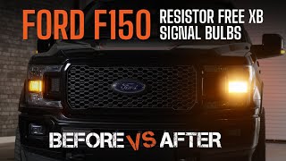 Revolutionize Your Ford F150 Front Turn Signals with Morimoto XB LEDs  ResistorFree Upgrade 💡 [upl. by Aleik639]