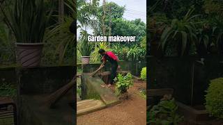 Garden makeover part 1 low cost gardening ideas malayalam homegardning gardeningideas minivlog [upl. by Kirsch]