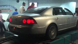 VW Phaeton V10 TDI Madness Motorsport first run [upl. by Dambro]