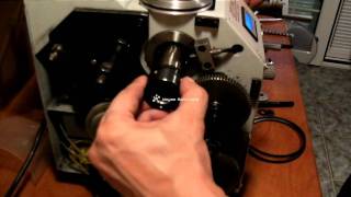 Optimum D180 X 300 lathe spindle bearings inspection part 1 [upl. by Millie]