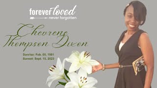 Celebrating the life of Chevrene Yolanda Thompson Dixon [upl. by Winfrid]