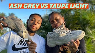 YEEZY BOOST 500 ASH GREY  SNEAKER REVIEW  ASH GREY VS TAUPE LIGHT COMPARISON❗️ [upl. by Deibel]