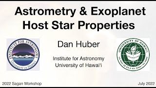 D Huber Astrometry and Exoplanet Host Star Properties [upl. by Aysa483]