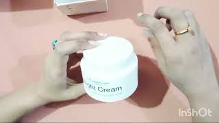 Night cream The Health Healer Night cream reviewsBest cream for brightnessacneand clean skin [upl. by Xeno514]