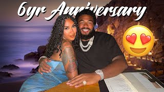 OUR 6 YEAR ANNIVERSARY VACAY 🥰 HE BOOKED THE TRIP [upl. by Jaddo]