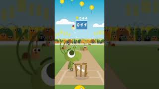 Google cricket game play video 170 runs best game play [upl. by Ahseik17]